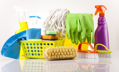 Charity donation and reuse items after a property clean