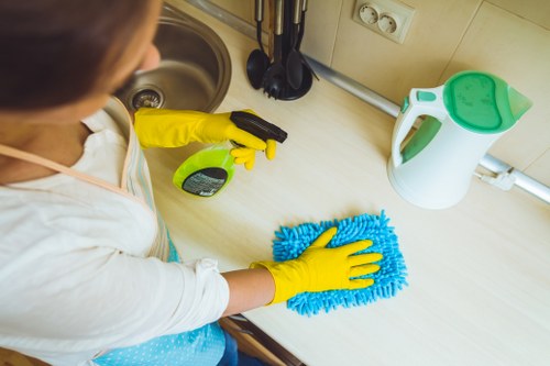 End of tenancy cleaning for a London rental property