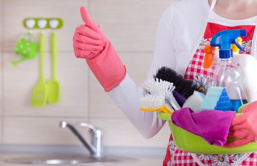 Keyboard navigation and accessible page structure for local cleaning services