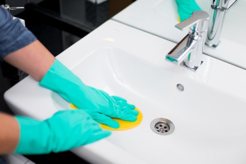 Regular domestic cleaning service in a London family house
