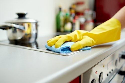 Commercial oven cleaning service for a busy London kitchen